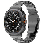 蝴蝶安全扣鈦合金錶帶，適用於 Samsung Galaxy Watch8 / Watch8 Classic