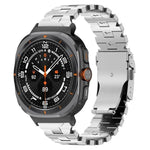 蝴蝶安全扣鈦合金錶帶，適用於 Samsung Galaxy Watch8 / Watch8 Classic