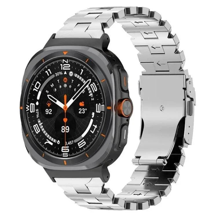 蝴蝶安全扣鈦合金錶帶，適用於 Samsung Galaxy Watch8 / Watch8 Classic