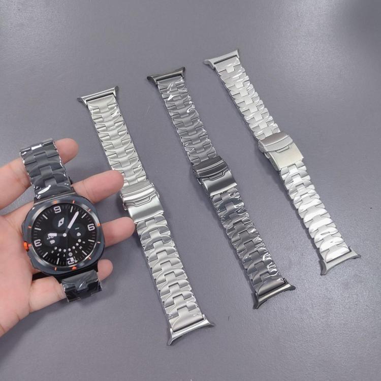蝴蝶安全扣鈦合金錶帶，適用於 Samsung Galaxy Watch8 / Watch8 Classic
