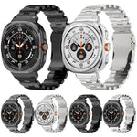 蝴蝶安全扣鈦合金錶帶，適用於 Samsung Galaxy Watch8 / Watch8 Classic