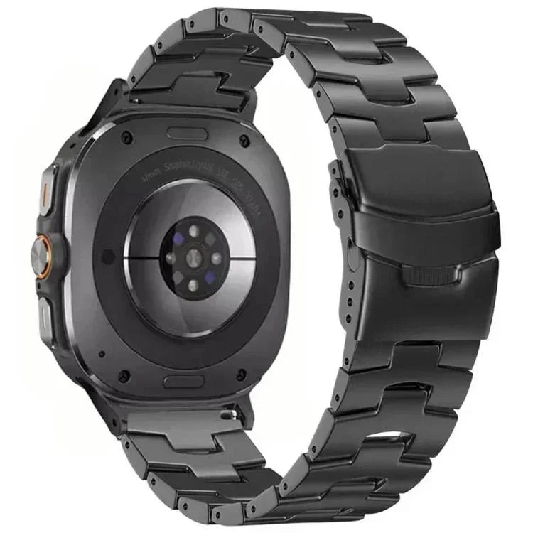 安全扣鈦合金錶帶，適用於 Samsung Galaxy Watch8 / Watch8 Classic