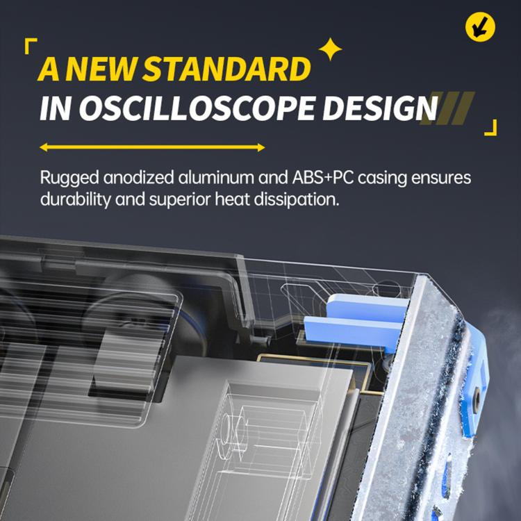 FNIRSI DPOS350P 四合一 7 吋 IPS 高清觸控螢幕 350M 平板示波器，DPOS350P(美規插頭)，DPOS350P(EU 插頭)