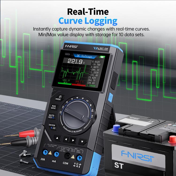 FNIRSI DST201 三合一數位萬用表示波器