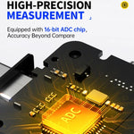 Fnirsi FNAC-28 多功能 Type-C 與 USB 專業級波紋監測測試儀，FNAC-28