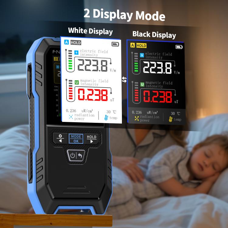 FNIRSI ERD-10 三合一電磁輻射偵測器，FNIRSI ERD-10