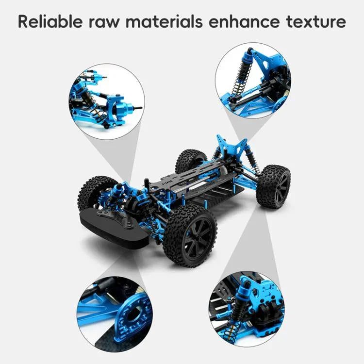 PMM Racing TT02B 1:10 Carbon Fiber Chassis Aluminum Alloy RC Rally Car Frame