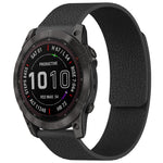 xDfind Litchi Texture Magnetic Silicone Watch Band, For Garmin Fenix 8/7X/6X/5X 26mm, For Garmin Fenix 8/7/6/5 22mm, For Garmin Fenix 8/7S/6S/5S 20mm, For Garmin Forerunner 45 / 45S / Swim 2 18mm