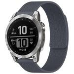 xDfind Litchi Texture Magnetic Silicone Watch Band, For Garmin Fenix 8/7X/6X/5X 26mm, For Garmin Fenix 8/7/6/5 22mm, For Garmin Fenix 8/7S/6S/5S 20mm, For Garmin Forerunner 45 / 45S / Swim 2 18mm