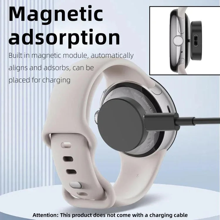 xDfind 便攜式智慧手錶 Type-C / USB-C 充電轉接器，適用於 Google Pixel Watch 3 / Watch 2