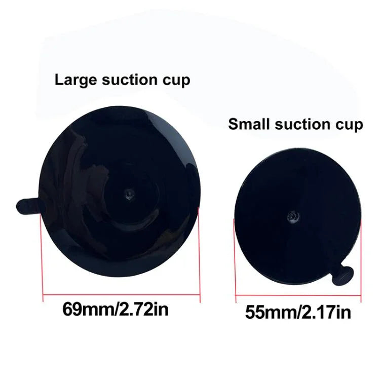 玻璃磚吸盤支架底座，適用於 15-16mm 球頭，55mm、70mm 黑膠