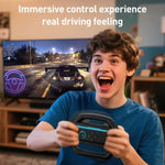 適用於 Nintendo Switch 2 Joy-Con 4件組 iPlay HBS-2813-C 簡易賽車方向盤控制器