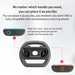 適用於 Nintendo Switch 2 Joy-Con 4件組 iPlay HBS-2813-C 簡易賽車方向盤控制器