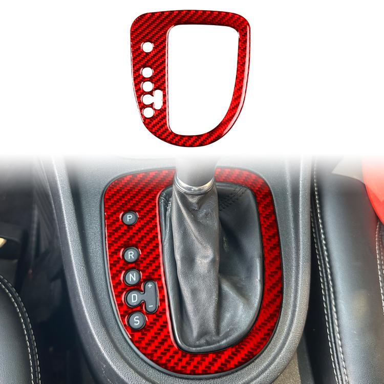 Carbon Fiber Car Gear Position Panel Decorative Sticker for SEAT Leon 2005-2012, Gear Position Panel, Left Driver, Gear Position Panel, Right Driver