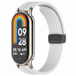 xDfind Folding Buckle Silicone Watch Band, For Xiaomi Smart Band 10 / 9 / 8 / NFC