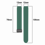xDfind Folding Buckle Silicone Watch Band, For Xiaomi Smart Band 10 / 9 / 8 / NFC