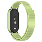 xDfind Metal Connector Nylon Braided Loop Watch Band, For Xiaomi Smart Band 10 / 9 / 8 / NFC