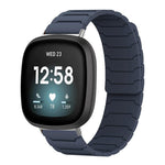 xDfind Magnetic Silicone Watch Band, For Fitbit Versa 4 / 3 / Sense 2 / Sense