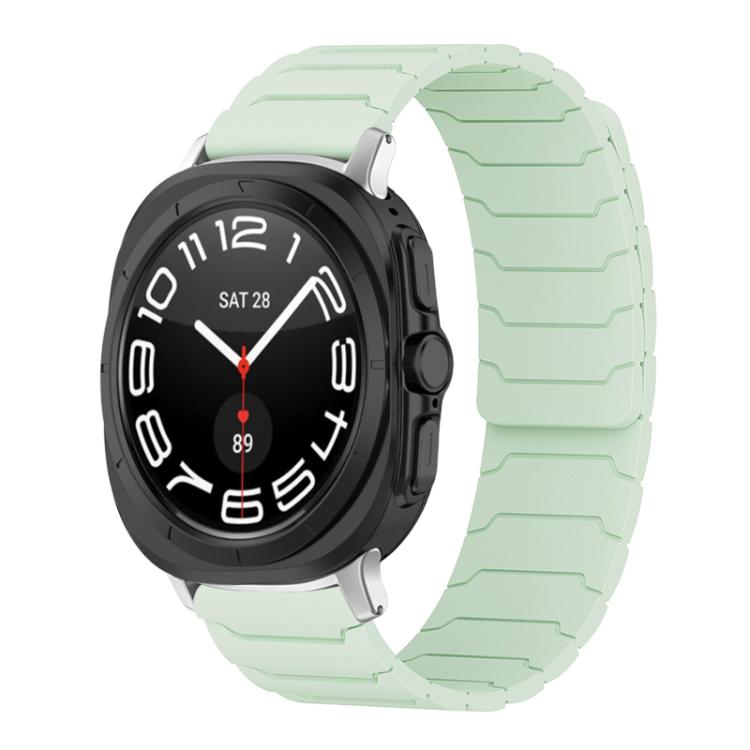 xDfind 磁吸矽膠錶帶，適用於 Samsung Galaxy Watch Ultra / Ultra 2025，Samsung Galaxy Watch8 / 8 Classic，Samsung Galaxy Watch 7 / 6 / 5 / FE