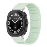 xDfind 磁吸矽膠錶帶，適用於 Samsung Galaxy Watch Ultra / Ultra 2025，Samsung Galaxy Watch8 / 8 Classic，Samsung Galaxy Watch 7 / 6 / 5 / FE