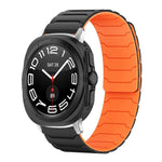 xDfind 磁吸矽膠錶帶，適用於 Samsung Galaxy Watch Ultra / Ultra 2025，Samsung Galaxy Watch8 / 8 Classic，Samsung Galaxy Watch 7 / 6 / 5 / FE