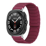 xDfind 磁吸矽膠錶帶，適用於 Samsung Galaxy Watch Ultra / Ultra 2025，Samsung Galaxy Watch8 / 8 Classic，Samsung Galaxy Watch 7 / 6 / 5 / FE