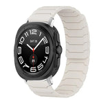 xDfind 磁吸矽膠錶帶，適用於 Samsung Galaxy Watch Ultra / Ultra 2025，Samsung Galaxy Watch8 / 8 Classic，Samsung Galaxy Watch 7 / 6 / 5 / FE