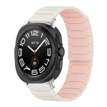 xDfind 磁吸矽膠錶帶，適用於 Samsung Galaxy Watch Ultra / Ultra 2025，Samsung Galaxy Watch8 / 8 Classic，Samsung Galaxy Watch 7 / 6 / 5 / FE