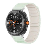 xDfind 磁吸矽膠錶帶，適用於 Samsung Galaxy Watch Ultra / Ultra 2025，Samsung Galaxy Watch8 / 8 Classic，Samsung Galaxy Watch 7 / 6 / 5 / FE