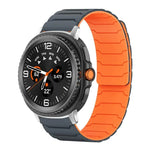 xDfind 磁吸矽膠錶帶，適用於 Samsung Galaxy Watch Ultra / Ultra 2025，Samsung Galaxy Watch8 / 8 Classic，Samsung Galaxy Watch 7 / 6 / 5 / FE