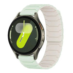 xDfind 磁吸矽膠錶帶，適用於 Samsung Galaxy Watch Ultra / Ultra 2025，Samsung Galaxy Watch8 / 8 Classic，Samsung Galaxy Watch 7 / 6 / 5 / FE