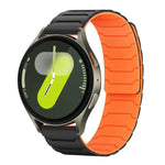 xDfind 磁吸矽膠錶帶，適用於 Samsung Galaxy Watch Ultra / Ultra 2025，Samsung Galaxy Watch8 / 8 Classic，Samsung Galaxy Watch 7 / 6 / 5 / FE