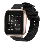 xDfind Ring Buckle Nylon Canvas Watch Band, For Fitbit Versa 4 / 3 / Sense 2 / Sense, For Fitbit Versa 2 / Versa / Versa Lite