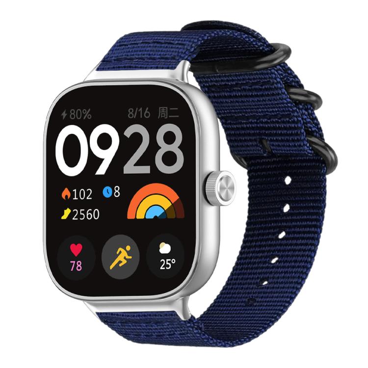 xDfind Ring Buckle Nylon Canvas Watch Band, For Xiaomi Band 10 Pro/9 Pro/Redmi Watch 6/5/4, For Redmi Watch 3 Active / Watch 3 Lite, For Redmi Watch 3