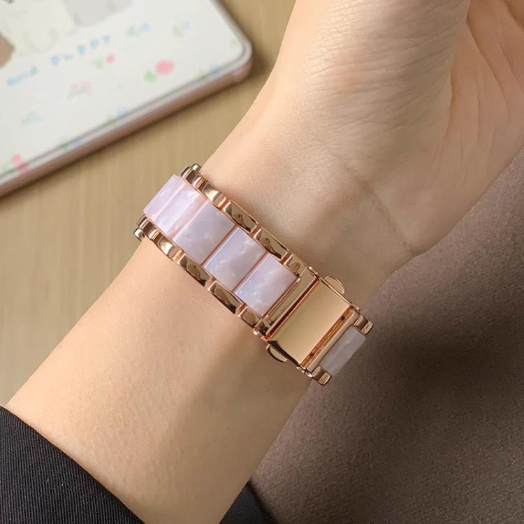 xDfind Three Beads Metal Resin Watch Band, For Huawei Watch Fit4 / Fit4 Pro / Fit3, For Huawei Band 10 / 9 / 8