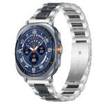 xDfind 三珠金屬樹脂錶帶，適用於三星 Galaxy Watch Ultra/Ultra 2025，適用於三星 Galaxy Watch8 / 8 Classic，適用於三星 Galaxy Watch 7 / 6 / 5 / FE