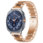 xDfind 三珠金屬樹脂錶帶，適用於三星 Galaxy Watch Ultra/Ultra 2025，適用於三星 Galaxy Watch8 / 8 Classic，適用於三星 Galaxy Watch 7 / 6 / 5 / FE
