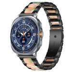 xDfind 三珠金屬樹脂錶帶，適用於三星 Galaxy Watch Ultra/Ultra 2025，適用於三星 Galaxy Watch8 / 8 Classic，適用於三星 Galaxy Watch 7 / 6 / 5 / FE