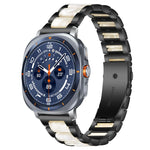 xDfind 三珠金屬樹脂錶帶，適用於三星 Galaxy Watch Ultra/Ultra 2025，適用於三星 Galaxy Watch8 / 8 Classic，適用於三星 Galaxy Watch 7 / 6 / 5 / FE