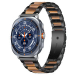 xDfind 三珠金屬樹脂錶帶，適用於三星 Galaxy Watch Ultra/Ultra 2025，適用於三星 Galaxy Watch8 / 8 Classic，適用於三星 Galaxy Watch 7 / 6 / 5 / FE