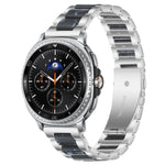 xDfind 三珠金屬樹脂錶帶，適用於三星 Galaxy Watch Ultra/Ultra 2025，適用於三星 Galaxy Watch8 / 8 Classic，適用於三星 Galaxy Watch 7 / 6 / 5 / FE