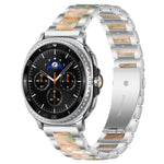 xDfind 三珠金屬樹脂錶帶，適用於三星 Galaxy Watch Ultra/Ultra 2025，適用於三星 Galaxy Watch8 / 8 Classic，適用於三星 Galaxy Watch 7 / 6 / 5 / FE