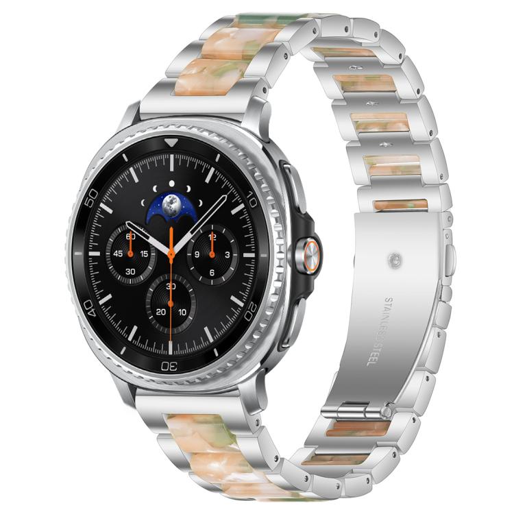 xDfind 三珠金屬樹脂錶帶，適用於三星 Galaxy Watch Ultra/Ultra 2025，適用於三星 Galaxy Watch8 / 8 Classic，適用於三星 Galaxy Watch 7 / 6 / 5 / FE