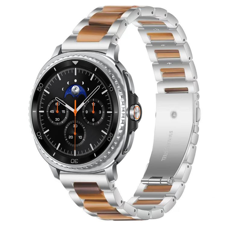 xDfind 三珠金屬樹脂錶帶，適用於三星 Galaxy Watch Ultra/Ultra 2025，適用於三星 Galaxy Watch8 / 8 Classic，適用於三星 Galaxy Watch 7 / 6 / 5 / FE