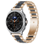 xDfind 三珠金屬樹脂錶帶，適用於三星 Galaxy Watch Ultra/Ultra 2025，適用於三星 Galaxy Watch8 / 8 Classic，適用於三星 Galaxy Watch 7 / 6 / 5 / FE