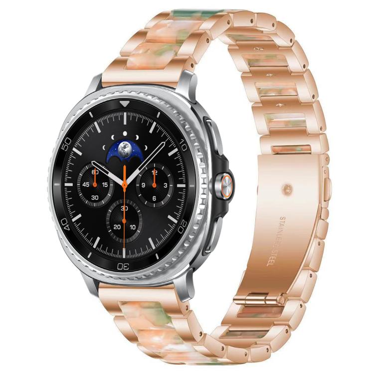 xDfind 三珠金屬樹脂錶帶，適用於三星 Galaxy Watch Ultra/Ultra 2025，適用於三星 Galaxy Watch8 / 8 Classic，適用於三星 Galaxy Watch 7 / 6 / 5 / FE