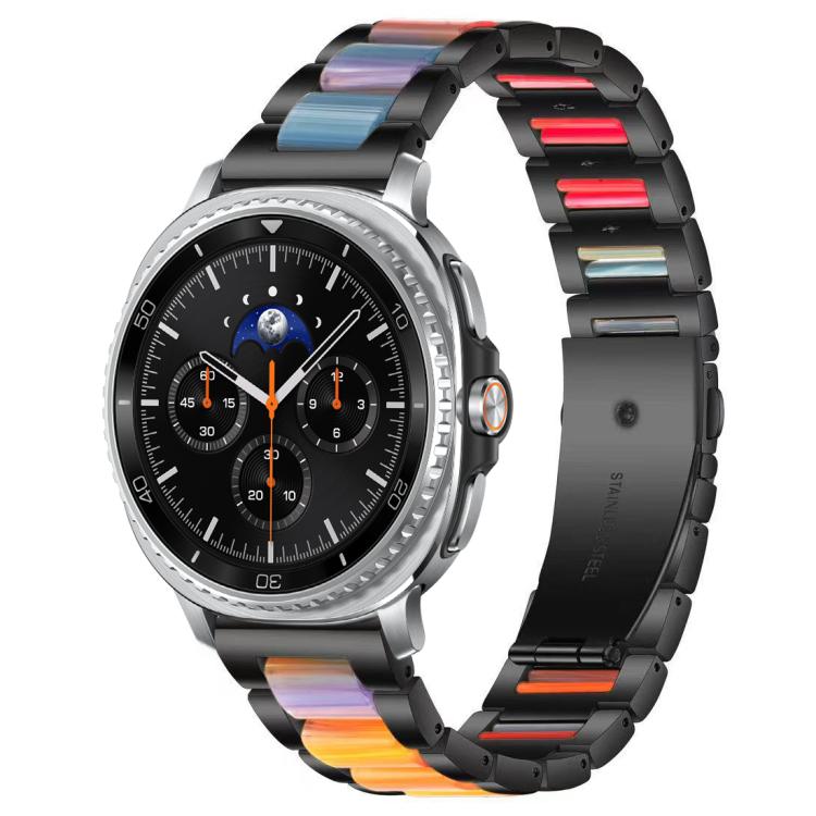 xDfind 三珠金屬樹脂錶帶，適用於三星 Galaxy Watch Ultra/Ultra 2025，適用於三星 Galaxy Watch8 / 8 Classic，適用於三星 Galaxy Watch 7 / 6 / 5 / FE