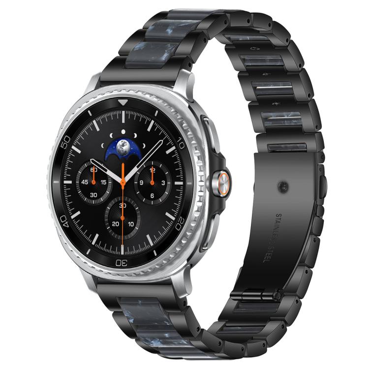 xDfind 三珠金屬樹脂錶帶，適用於三星 Galaxy Watch Ultra/Ultra 2025，適用於三星 Galaxy Watch8 / 8 Classic，適用於三星 Galaxy Watch 7 / 6 / 5 / FE
