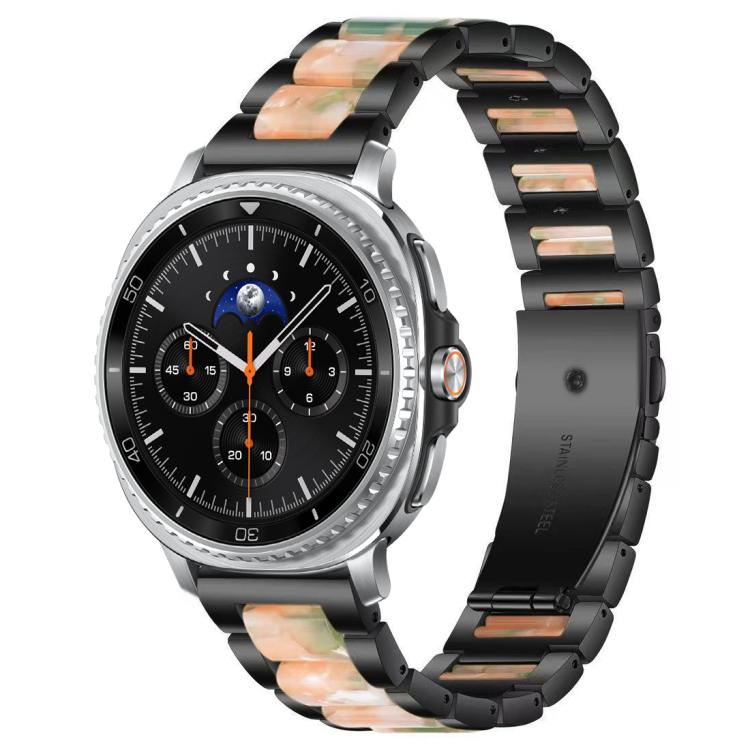 xDfind 三珠金屬樹脂錶帶，適用於三星 Galaxy Watch Ultra/Ultra 2025，適用於三星 Galaxy Watch8 / 8 Classic，適用於三星 Galaxy Watch 7 / 6 / 5 / FE