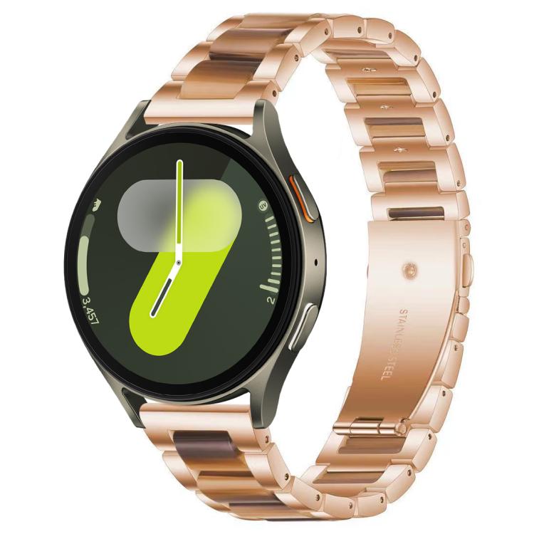 xDfind 三珠金屬樹脂錶帶，適用於三星 Galaxy Watch Ultra/Ultra 2025，適用於三星 Galaxy Watch8 / 8 Classic，適用於三星 Galaxy Watch 7 / 6 / 5 / FE
